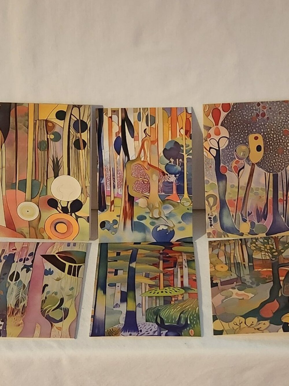 Impressionist art notecards set of twelve NIP